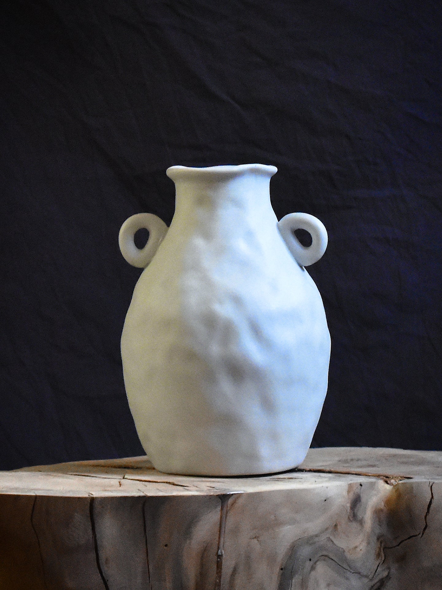 Rustic Handle Vase